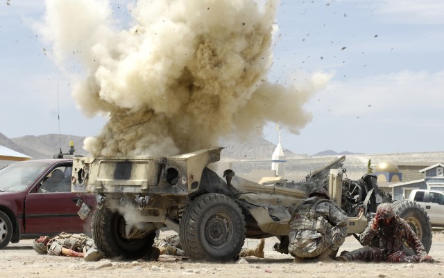 IED training at the National Training Center