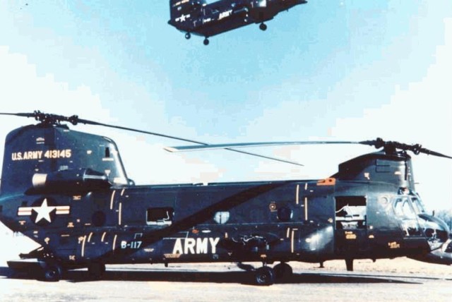 CH-47A Chinook Helicopter