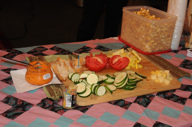 Yummy crepes, friendly gator, smart robot at showcase