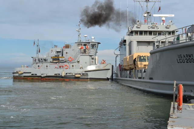 7th Sustainment Brigade conducts Joint Logistics Over The Shore exercise Fall Trident