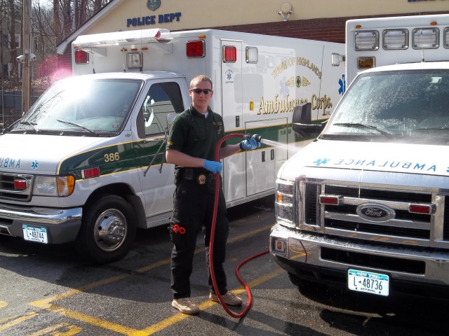 Cadet EMT spends weekends volunteering