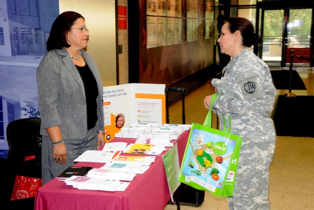 American Cancer Society at Adelphi Health Expo