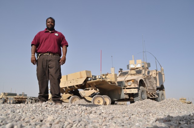 Albert Bacon a field service representative for R4PM IED Defeat.