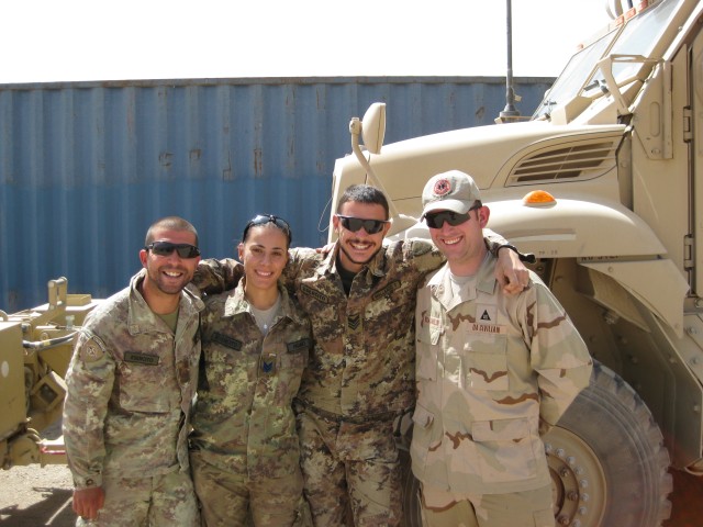 McLaughlin and Italian Soldiers