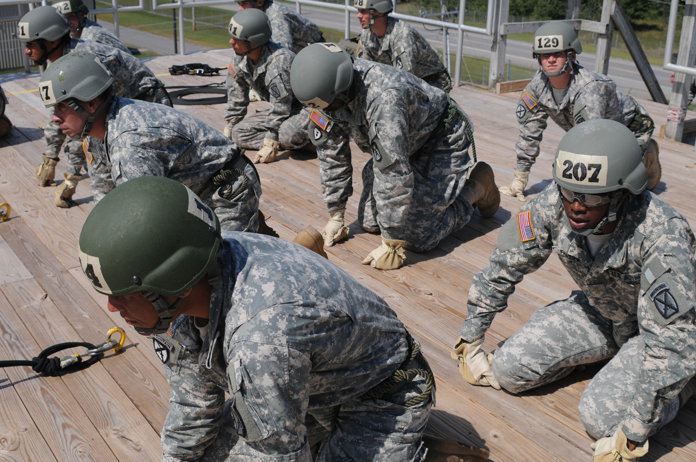 Soldiers learn essential combat skills during Air Assault School