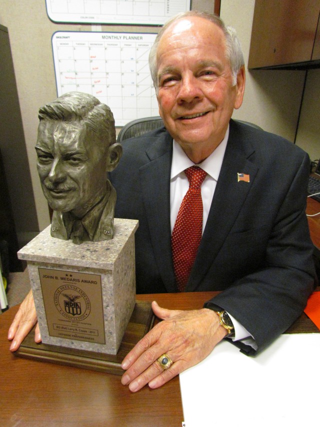 Retired Brig. Gen. Larry Capps, The 2011 Recipient Of The Medaris Award