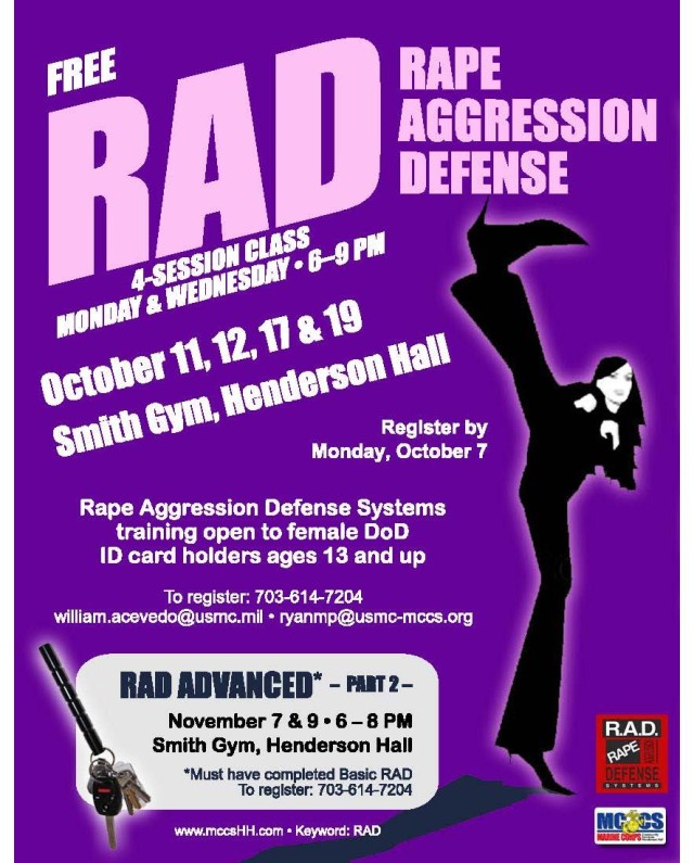 Rape Aggression Defense Course