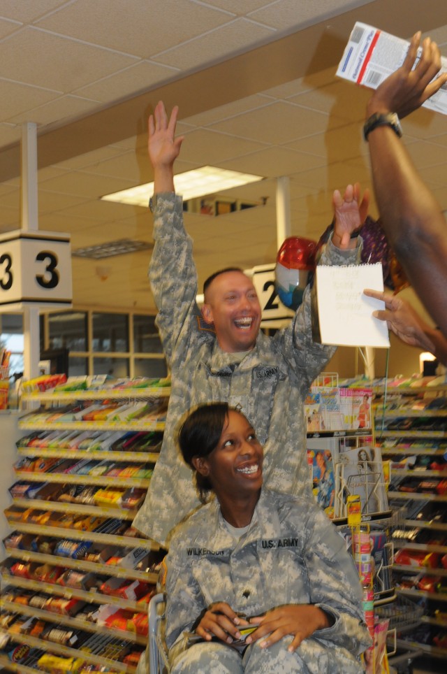 BOSS Soldiers sweep commissary
