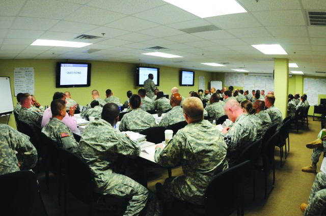 Students at the Master Resilience Trainer Course at Fort Jackson, S.C.