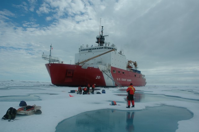 Researchers on Arctic Field Campaign