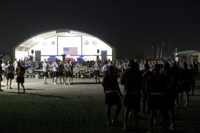 Army 10-Miler in Kuwait