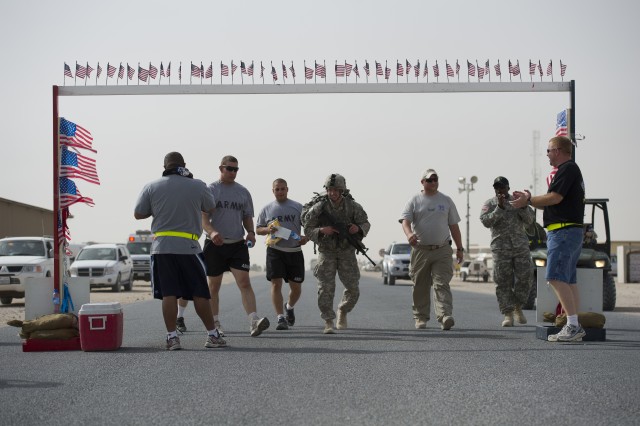 Army 10-Miler in Kuwait