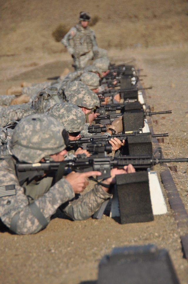 California Guard Soldiers compete in 2011 Best Warrior Competition