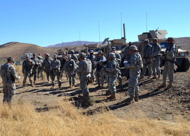 201st Battlefield Surveillance Brigade trains for the fight