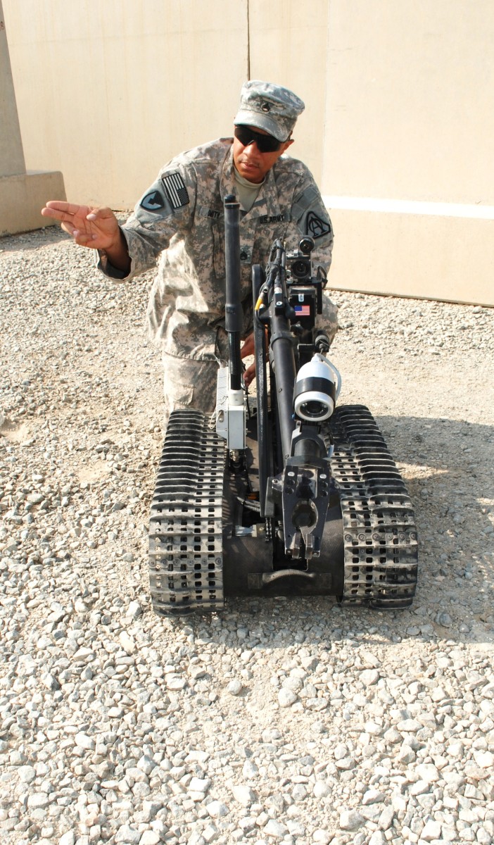 Repair Team Keeps Robots On The Road | Article | The United States Army