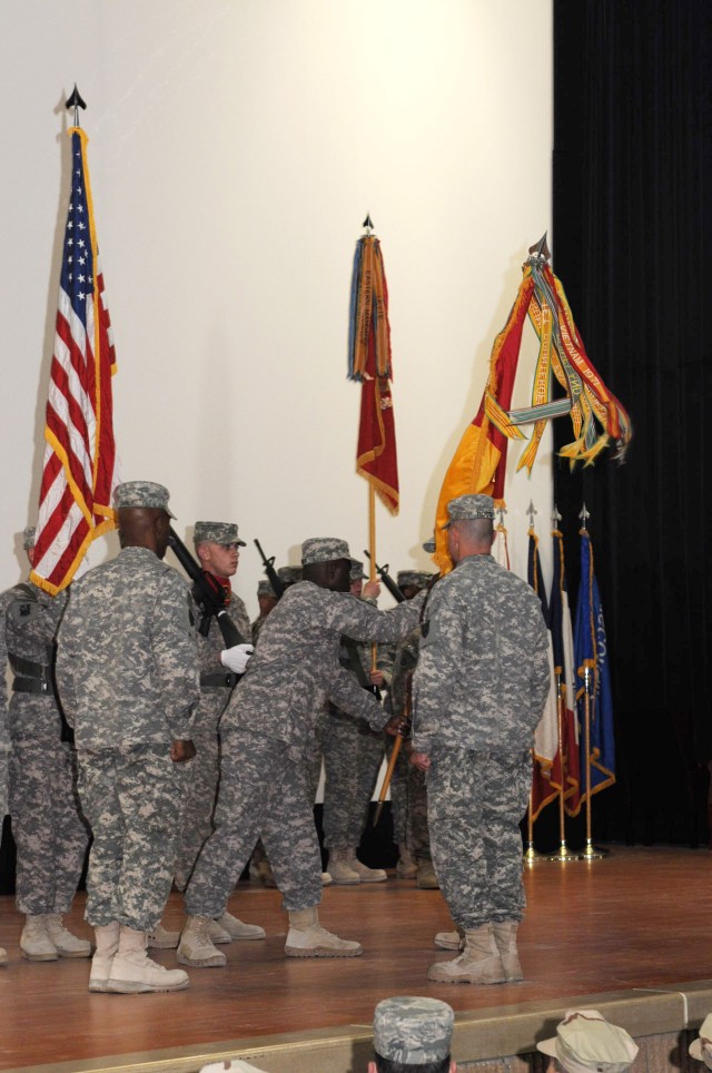 108th ADA conducts change of command