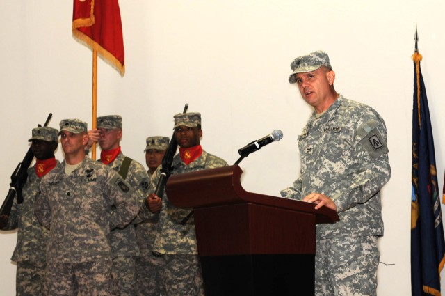 108th ADA conducts change of command