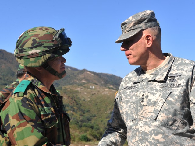 Eighth Army commander observes TROKA exercise