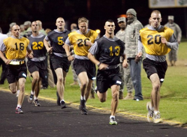 Army Best Warrior 2011 two-mile run