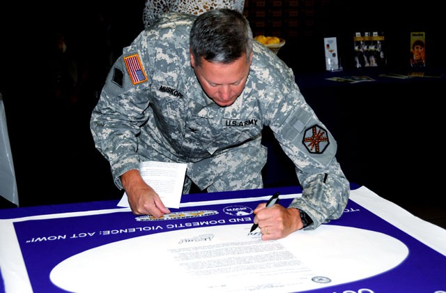 Proclamation urges community to unite against abuse