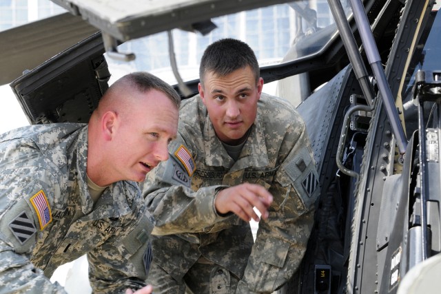 Raider officers visit their 'Guardian Angels'