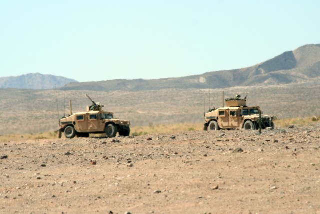 National Guard Troops Train at NTC