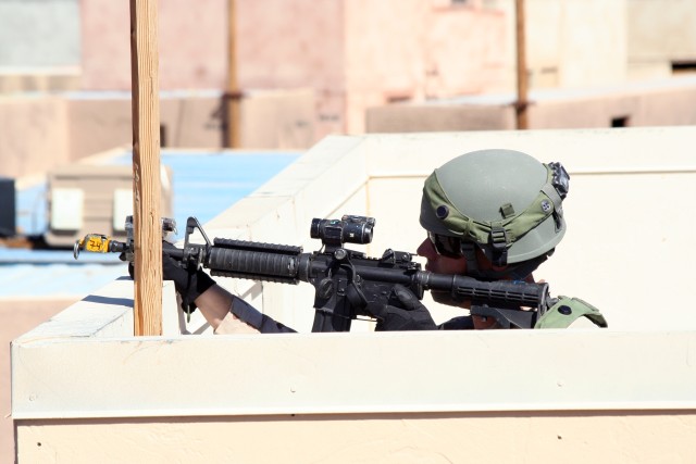 National Guard Troops Train at NTC