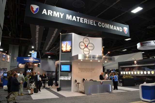 AMC booth at AUSA 2011