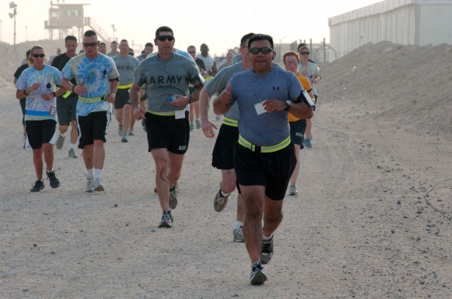 Army 10-Miler at Camp Buehring
