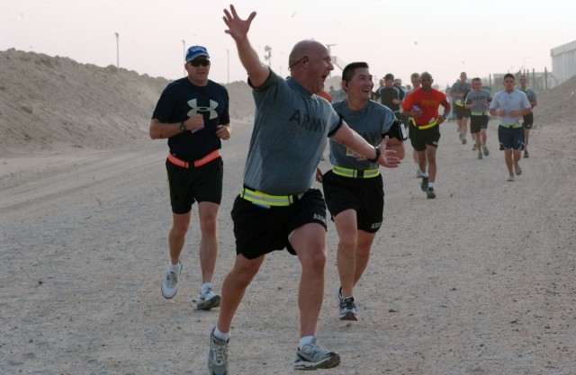 Army 10-Miler at Camp Buehring