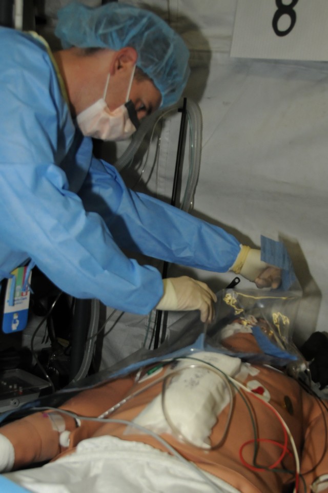 Full-Spectrum Training tests medical support, ground forces together