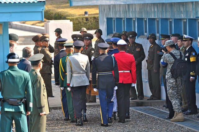 Repatriation Ceremony at the DMZ