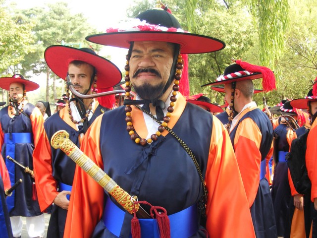 Air Defenders participate historical parade in Suwon