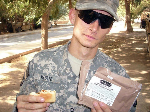 Combat feeding delivers for soldiers