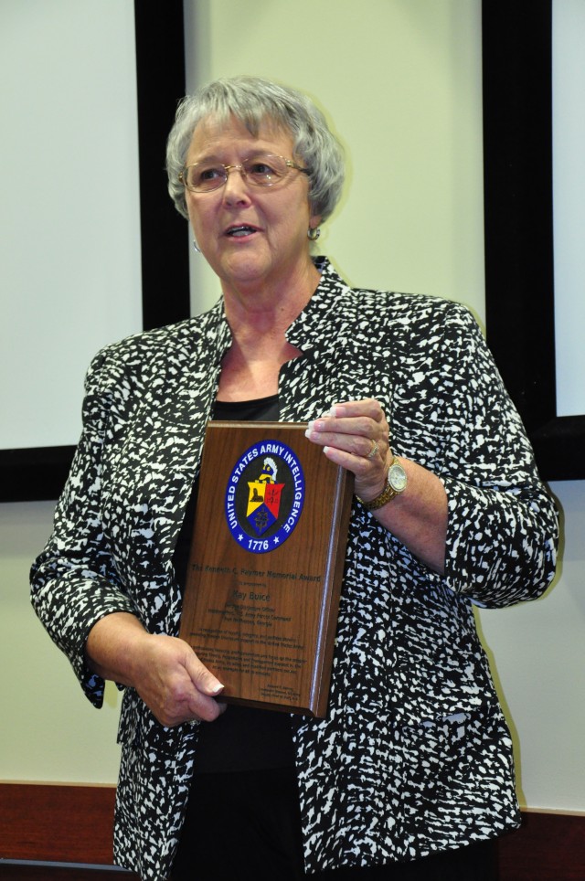 FORSCOM Foreign Disclosure Officer receives Army-level award