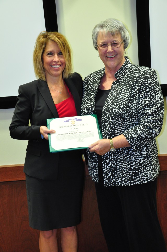 FORSCOM Foreign Disclosure Officer receives Army-level award
