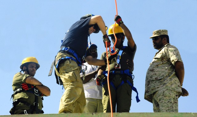 Third Army hosts firefighters training