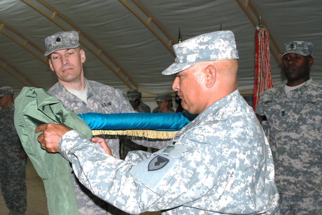 Iraq battalion cases colors, marches ito history