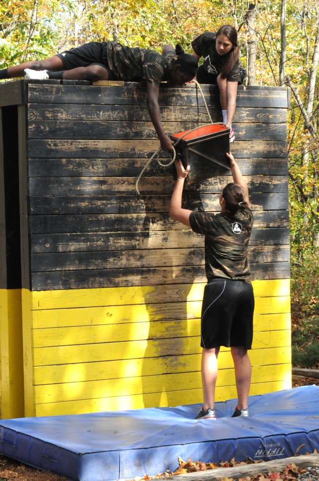 Lady Cards take on Dunagan Teamwork Development Course