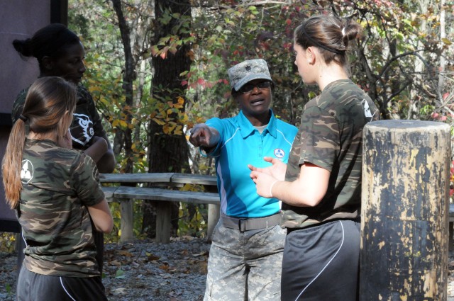 Lady Cards take on Dunagan Teamwork Development Course