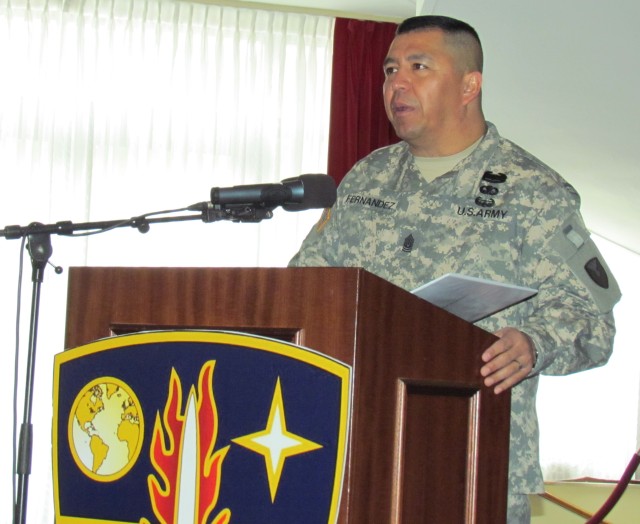 Acquisitions NCO appointed as career field's first command sergeant major