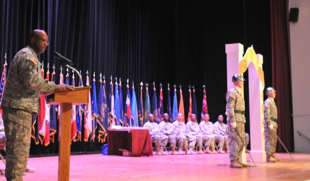 Leaders' battalion hosts NCO Induction Ceremony
