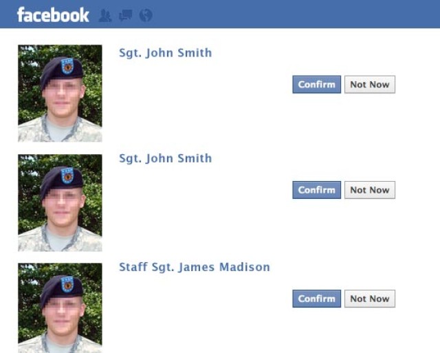 Beware of fake Soldier profiles on social media and dating sites