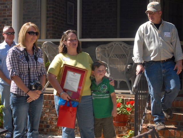 Emily McFall And The SOS Families Were Honored During The Fall Festival