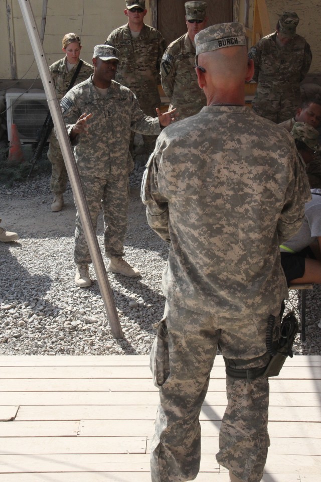 Guard standards to change: CSM delivers message to deployed troops personally