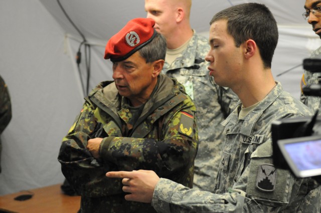 72nd Expeditionary Signal Battalion partners with German Signaleers in training exercise