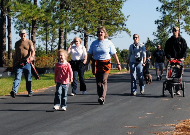Fort Bragg residents welcome fall with fourth annual volksmarch