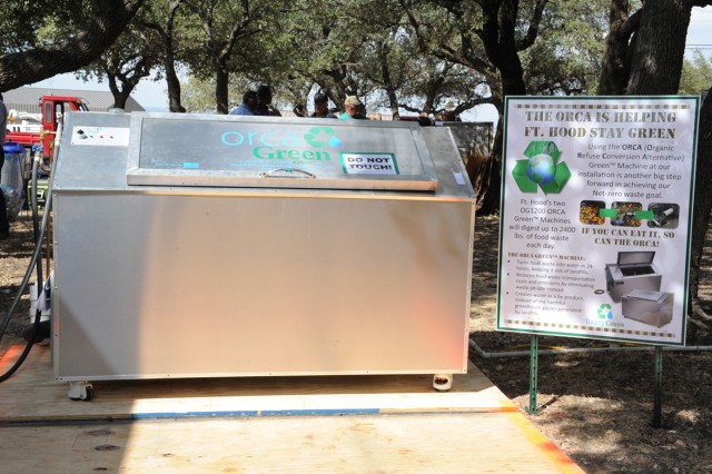 Green machines turn food waste into liquid compost