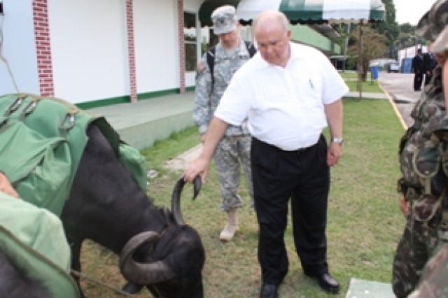 Under Secretary of the Army promotes visits Brazil's Amazon Command