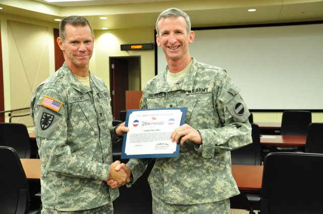 FORSCOM recognizes personnel critical to successful BRAC move